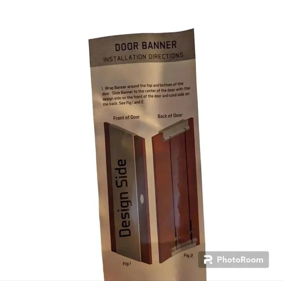 HALLOWEEN Decor Door Banner Made By Promark 84x24 Inch Reusable Washable NEW - Picture 5 of 6